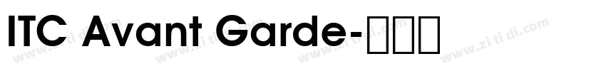 ITC Avant Garde字体转换
